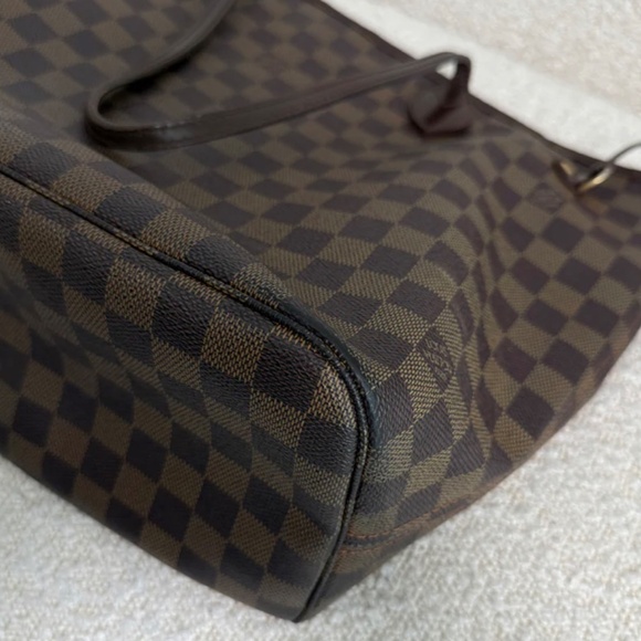 Authentic Louis Vuitton Neverfull PM Damier Ebene - Picture 7 of 16